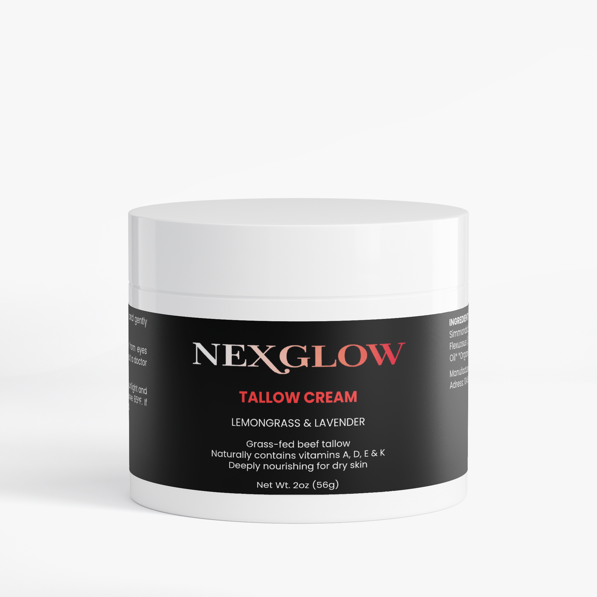 Tallow Cream Lemongrass & Lavender