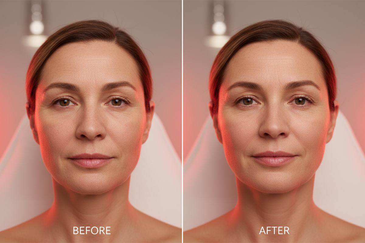 results of red light therapy